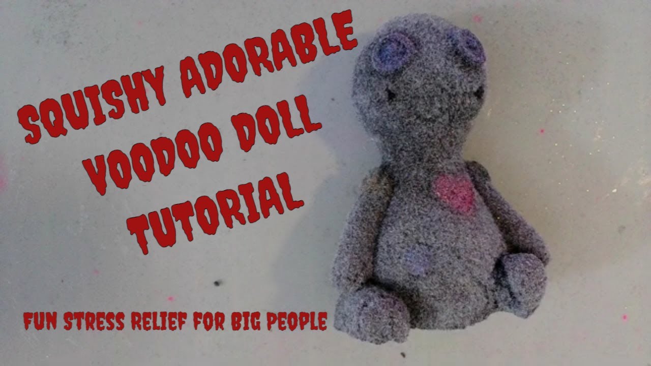 Creepy Cute Squishy Toys for Adults! @LETSRESIN Flex Rubber Project Tutorial #voodoo #phasmophobia