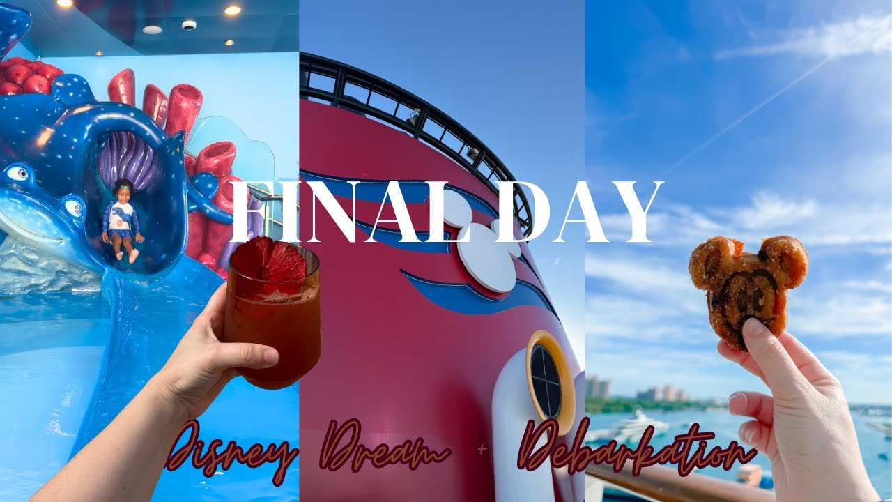 Final Day on the Disney Dream | Quiet Pool, Debarkation & Last Day Fun