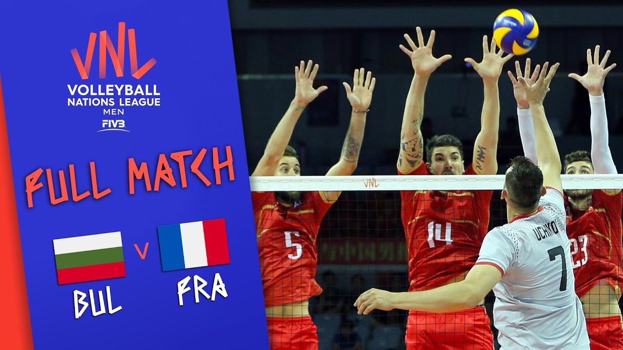 Bulgaria 🆚 France - Full Match | Men’s Volleyball Nations League 2019
