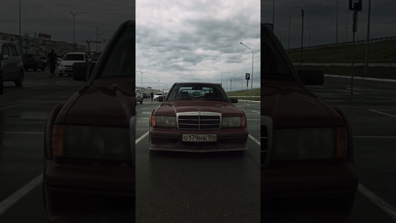 Mercedes 190E #mercedes #amg #мерс #automobile #новосибирск #2025 #cartok #classic #nsk #lowrider
