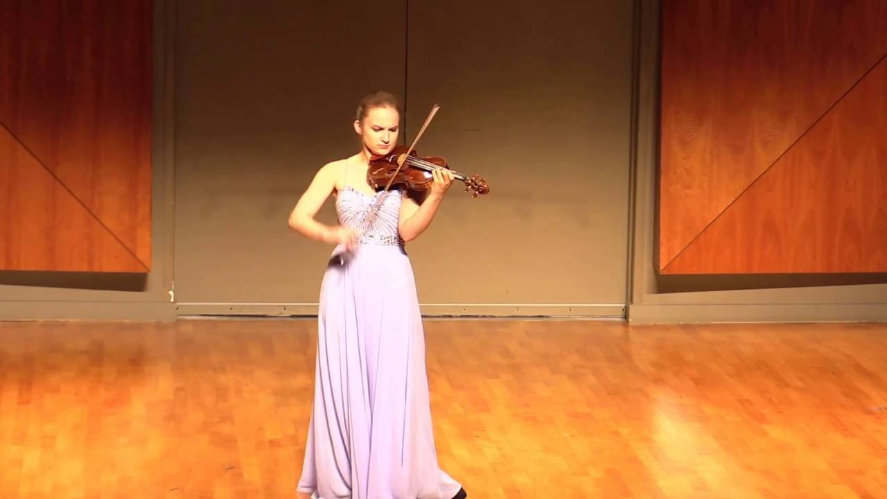 Bach Chaconne - Felicity James, violin