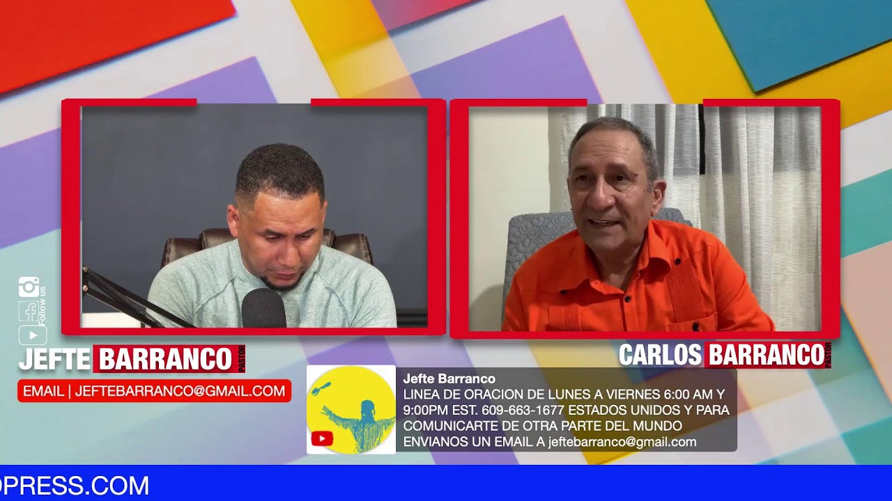 EL MINISTERIO DE LAS 7 ESTRELLAS | TIEMPOS PROFETICOS | CARLOS BARRANCO | JEFTE BARRANCO
