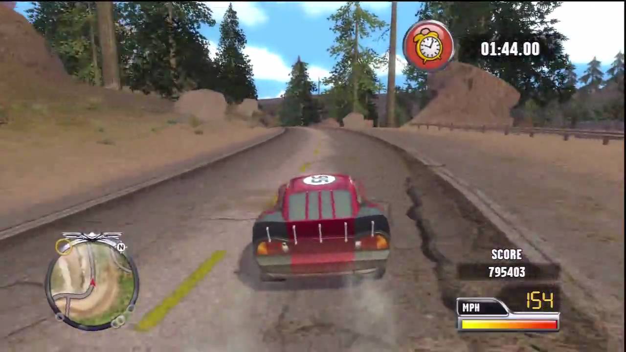 Cars: Race O Rama (PS3) Gameplay: Photo Op challenge mode