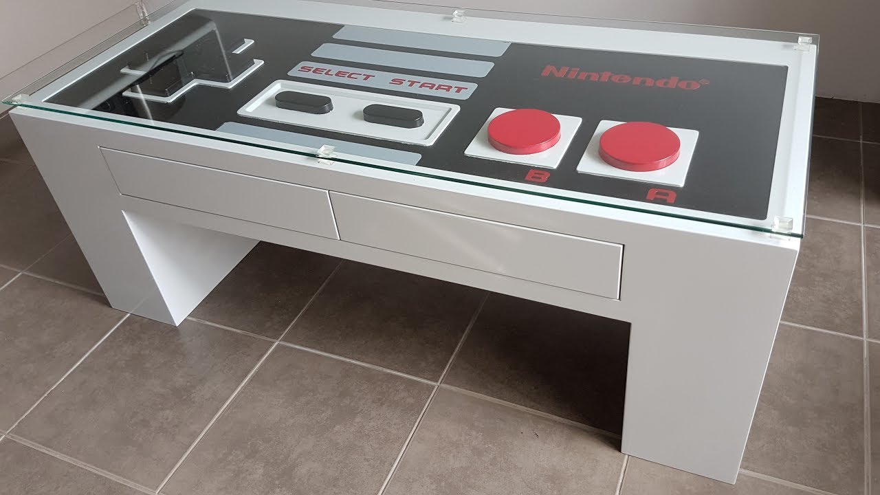 Nintendo coffee table