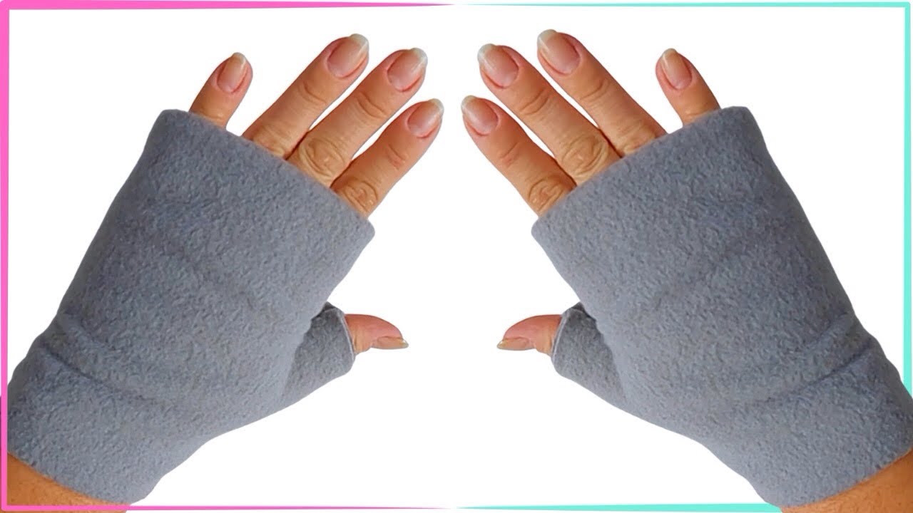 Como Fazer Luvas de Tecido Soft quentinhas para o Inverno: Passo a Passo Fácil