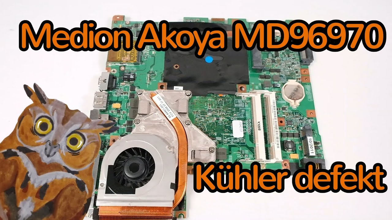 Medion Akoya MD96970 Kühler wechseln [2022er Version]