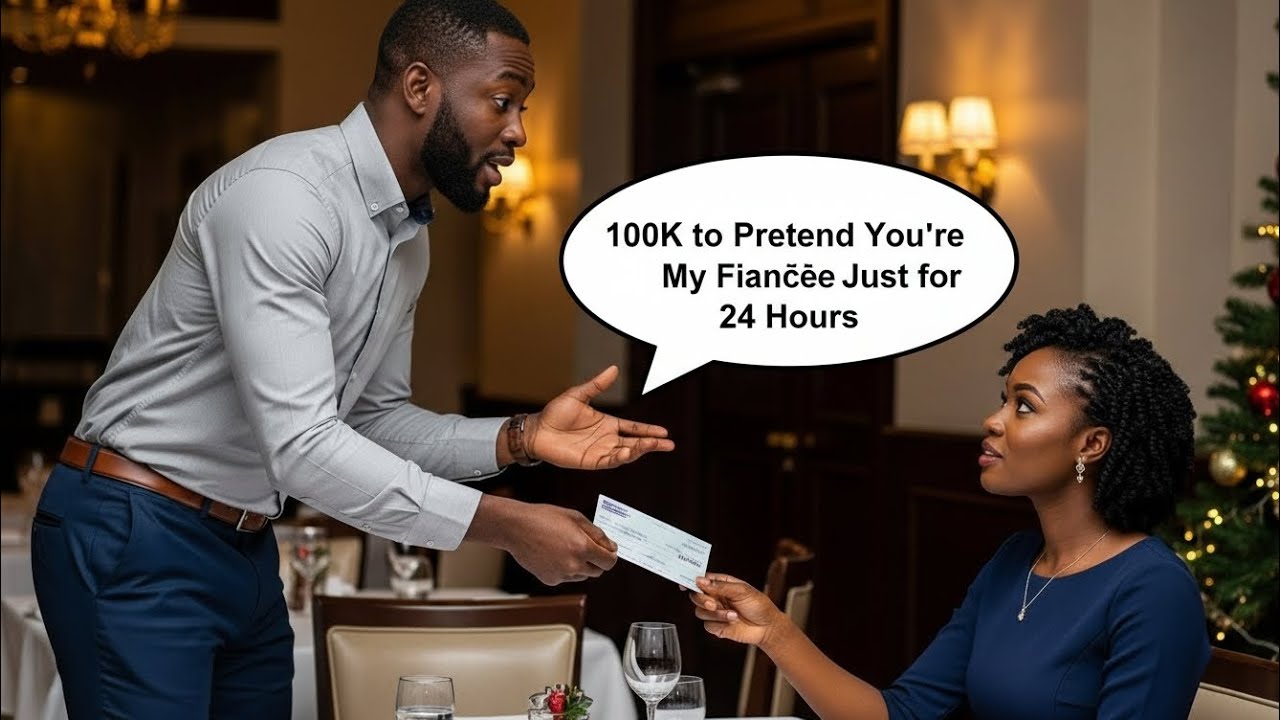 I will Pay You $100 to Be My Fiancée for 24 Hours—Unaware She Was a Billionaire Looking For Love..