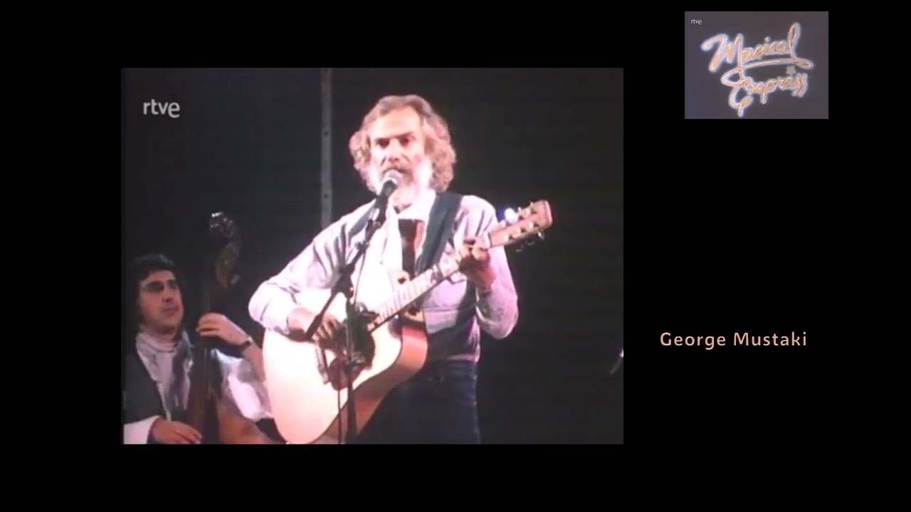 George Moustaki en Musical Express en 1980