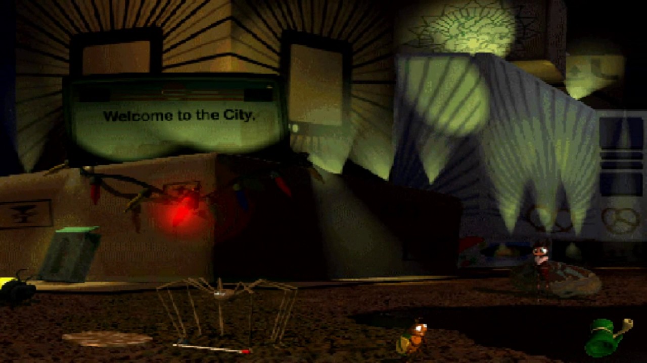 A Bug's Life Active Play Part 4 - The City (All Interactions)