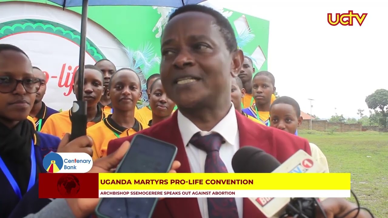 Uganda Martyrs Pro Life Convention  Archbishop Ssemogerere Speaks Out Against Abortion