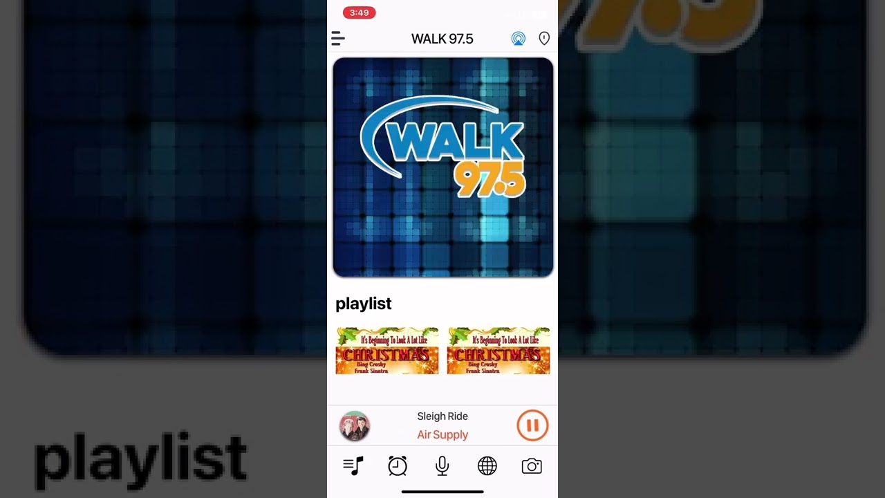 WALK-FM/Patchouge, NY &ldquo;Walk 97.5&rdquo; Legal ID November 26, 2022 at 4:00 pm