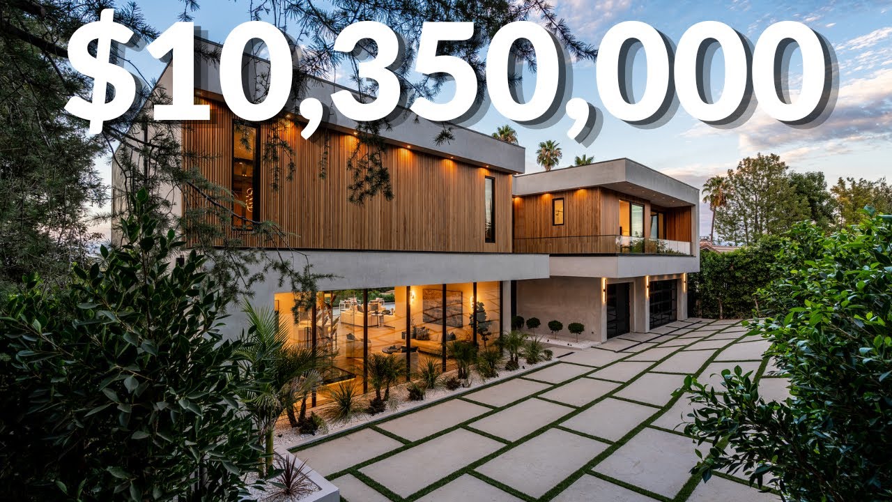 Inside a Gorgeous $10,350,000 MEGA Mansion With a Basketball Court | Los Angeles Luxury Home Tour