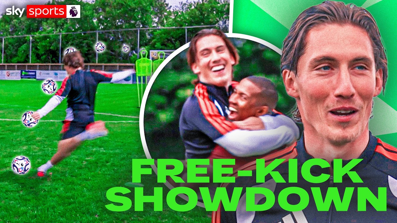 Harry Wilson vs Ashley Young free-kick MASTERCLASS | FC27 Ratings Reveal