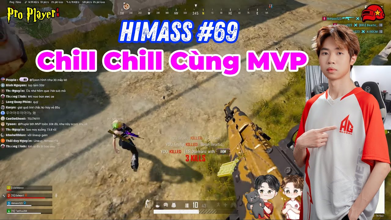 PUBG PC I AGAL_Himass #69 I Chill Chill cùng GOAT 