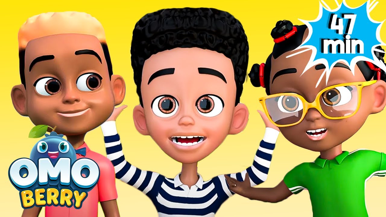 The BEST OmoBerry Moments! | African Nursery Rhymes for Kids | OmoBerry