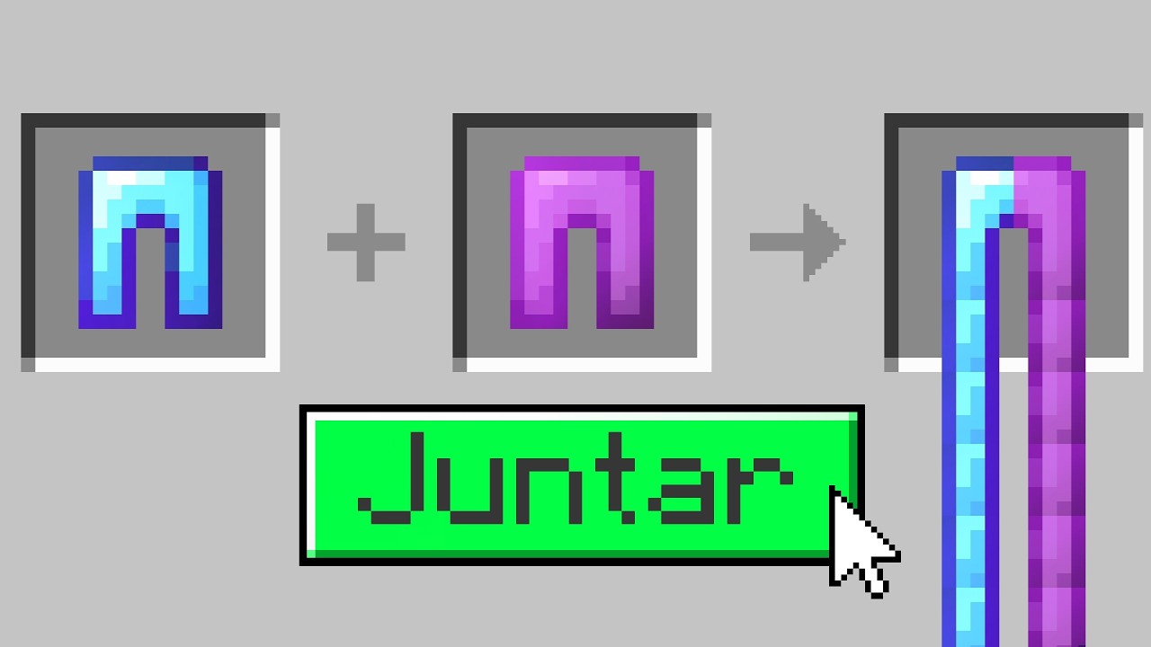 O que você pode JUNTAR no Minecraft ?