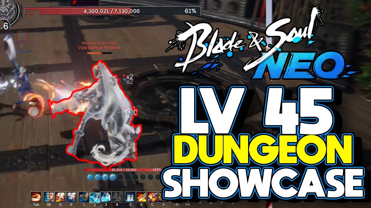 Blade and Soul Neo GAMEPLAY -  END GAME Dungeon (High level)