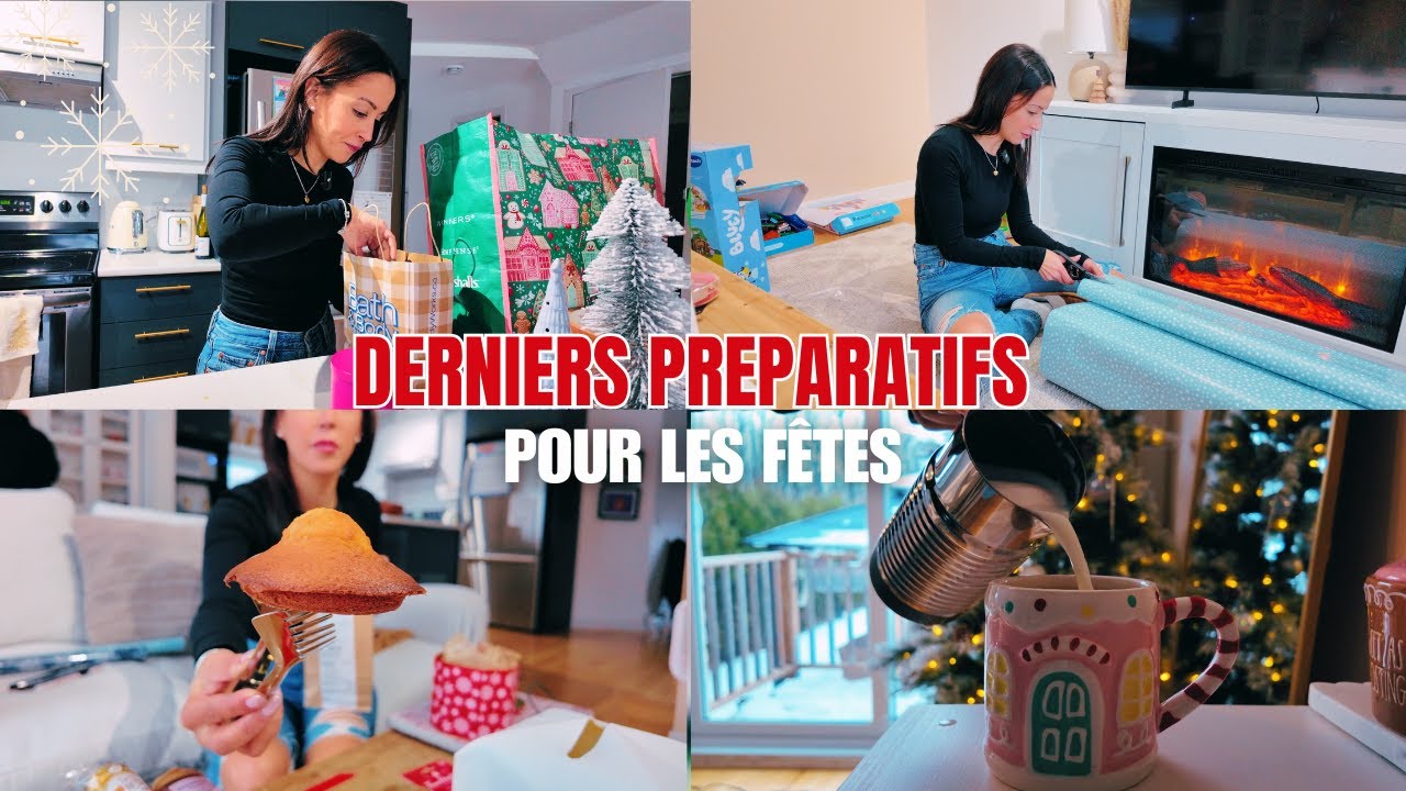 Derniers préparatifs pour les fêtes 🎄 | & Dernier vlog de l’année