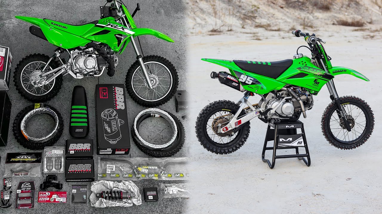 คันเดียวในไทย 13 นาทีใส่ของแต่ง 189,000 บาท 2024 KLX110RL Stock Mod Build (EP.1)