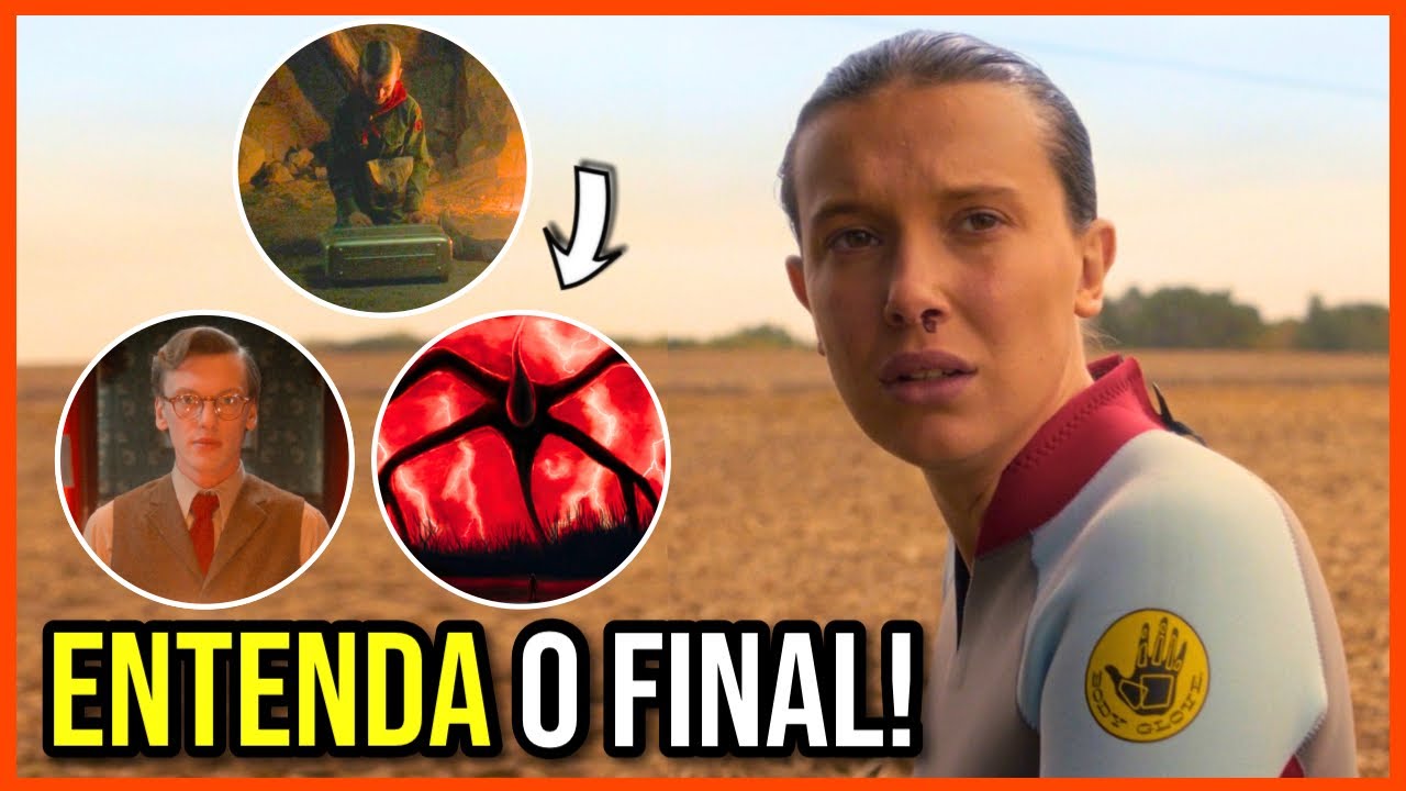 STRANGER THINGS 5 VOL.2 FINAL EXPLICADO! - O QUE TINHA NA MALETA DO VECNA E ELEVEN VAI MORRER MESMO?