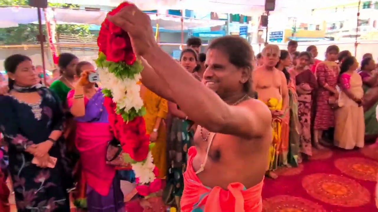 ధనుర్మాసం మహోత్సవం లొభాగంగా శ్రీ గోధరంగనాథస్వామి వారి కాళ్యణం నందు అత్యంత వైభవంగానిర్వహించడంజరిగింది