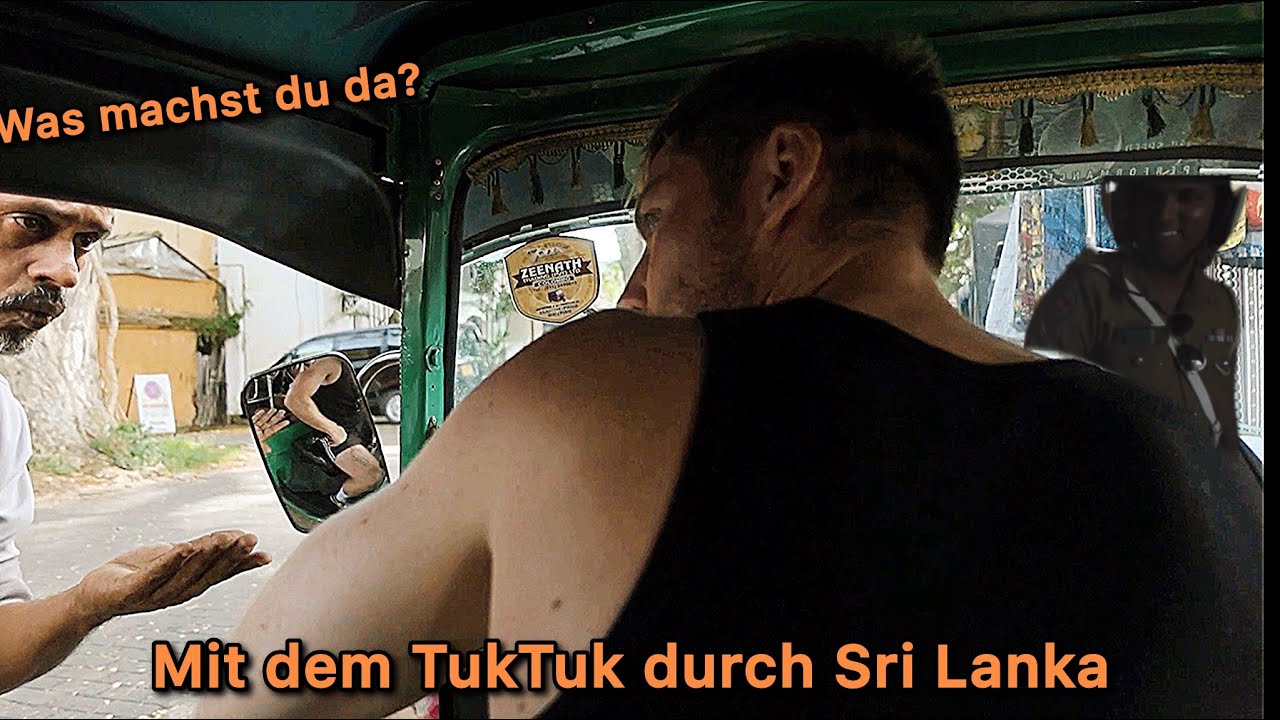 Chaos pur: Mit dem TukTuk durch Sri Lanka