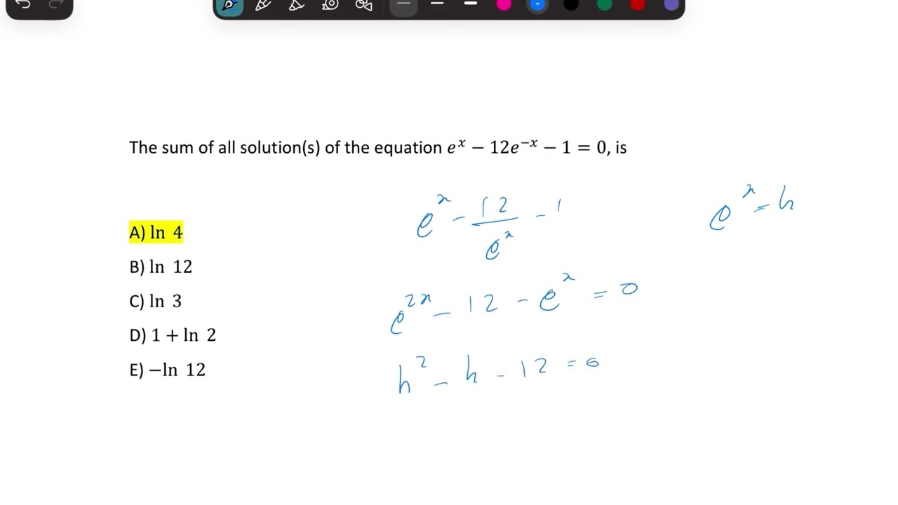Old exams Math002 section 4.5 part 2 || حل اولدات ماث ٠٠٢