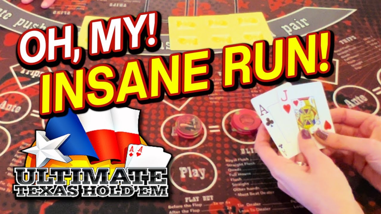 😮 БЕЗУМНЫЙ ЗАБЕГ на Ultimate Texas Hold Em Poker в Лас-Вегасе