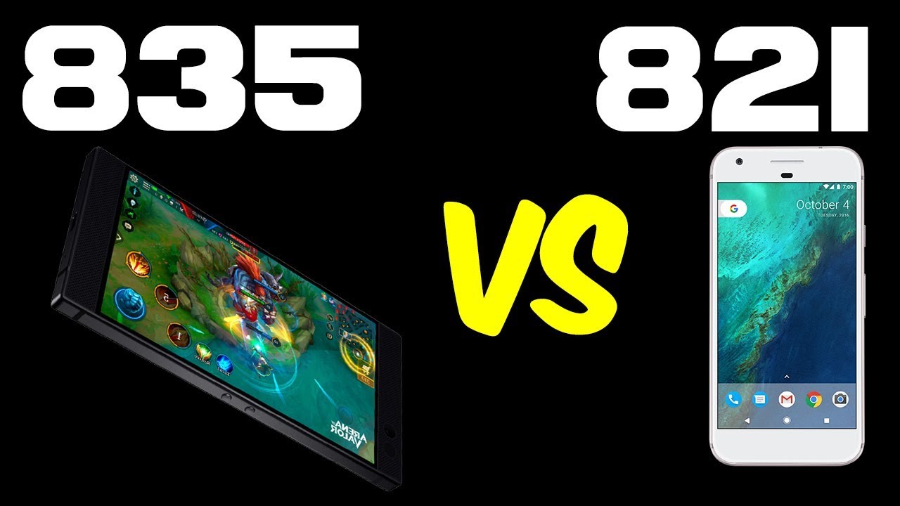 💥Snapdragon 835 vs Snapdragon 821 📱 Razer Phone vs Google Pixel XL! 🔥 [4K]