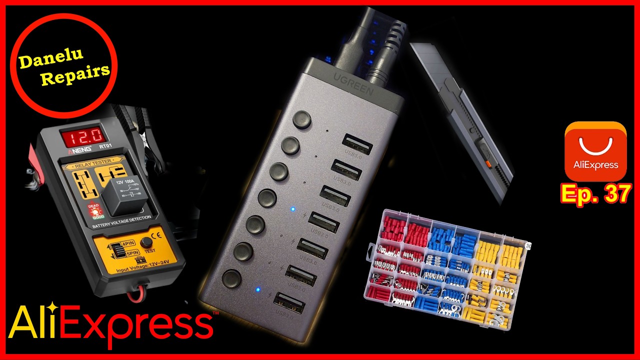 Aliexpress Ep. 37 - Hub USB 3.0 Ugreen + alte 6 produse