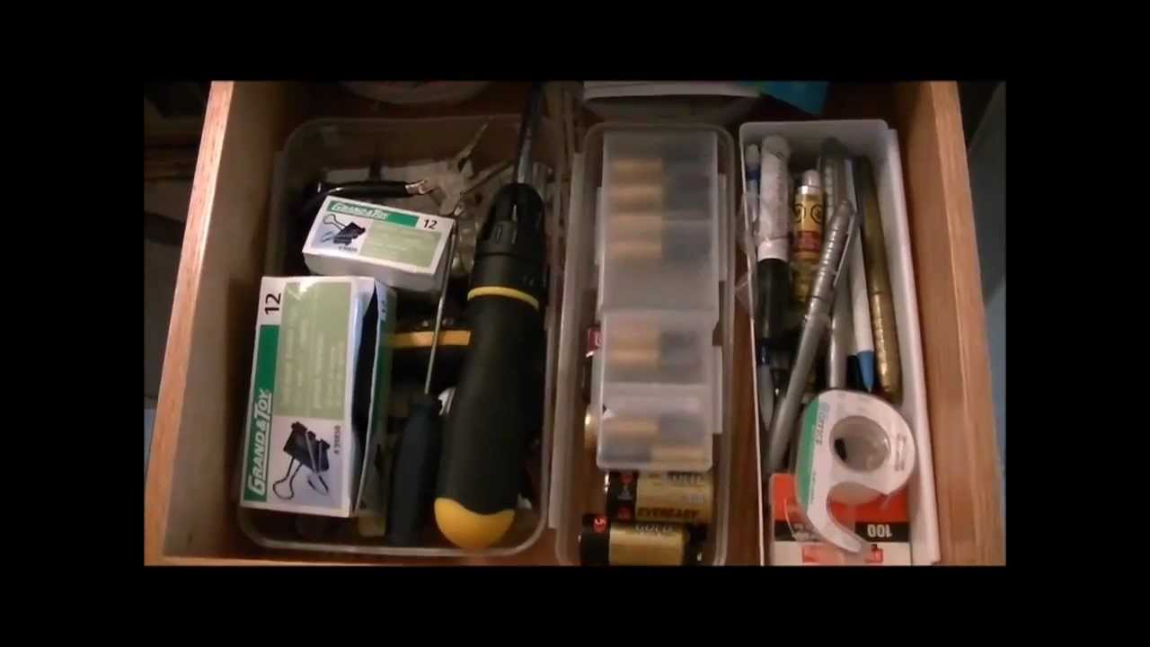 Organizing Tip - What's in your Junk Drawer