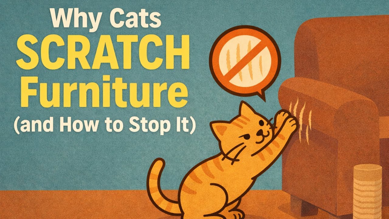Why Cats Scratch Furniture (and How to Stop It)