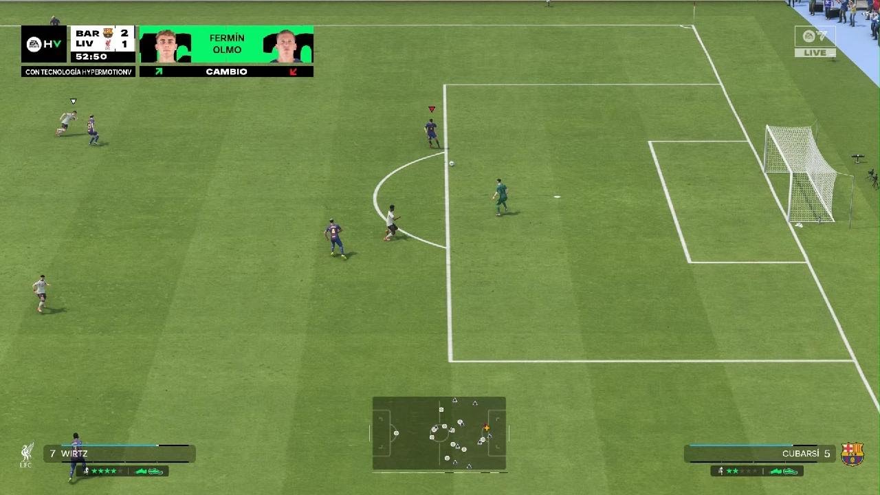 Partido digno de primera division FC26