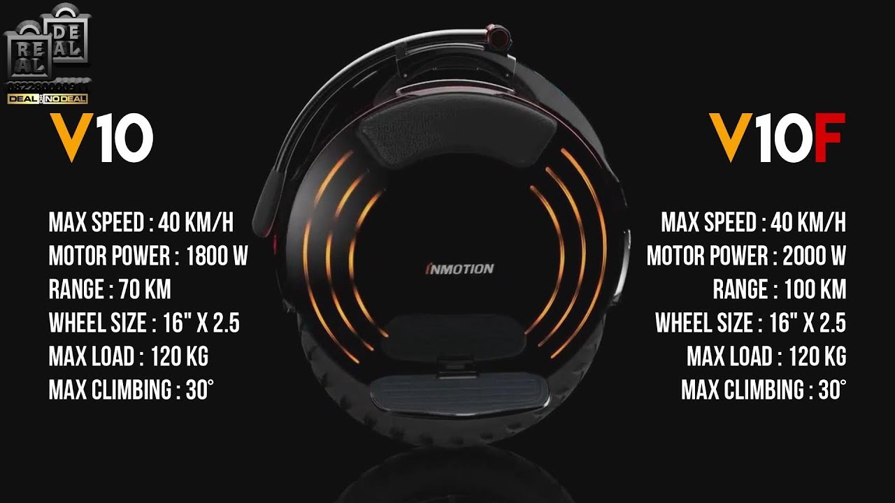 InMotion V10 V10F Indonesia - Wide Tire Off-Road Electric Unicycle EUC Jakarta