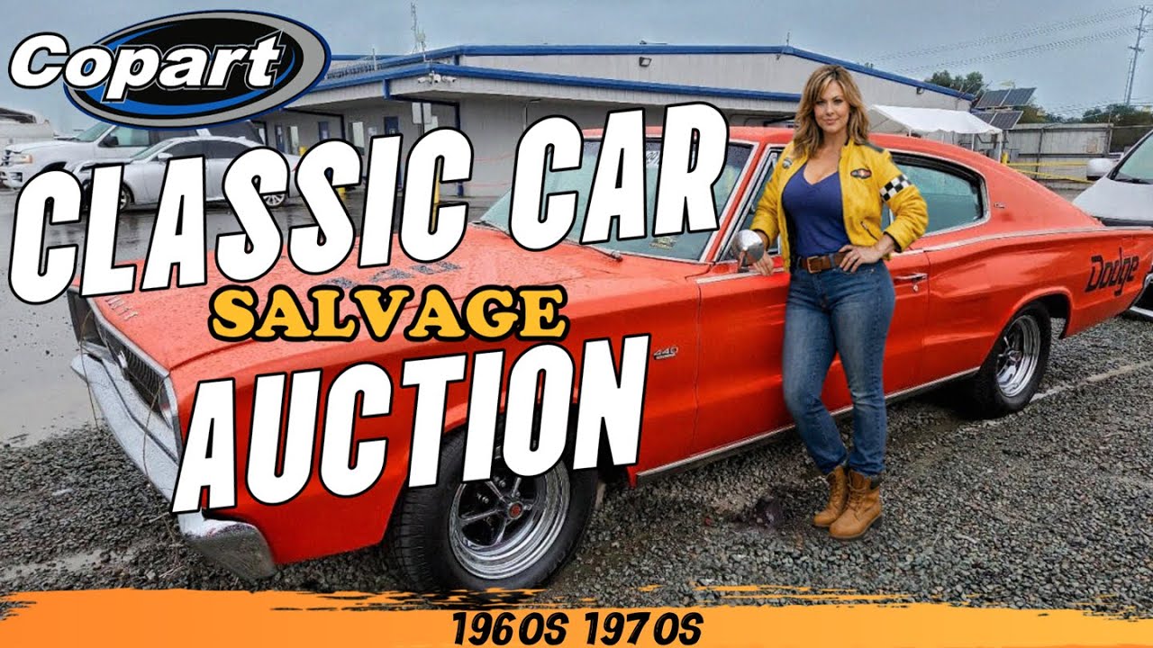 DEALS AND STEALS! COPART CLASSIC CAR SALVAGE AUCTION [60s 70s]