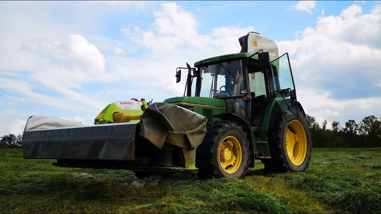 1. Schnitt 2019 | John deere 6400 | Claas | Krone