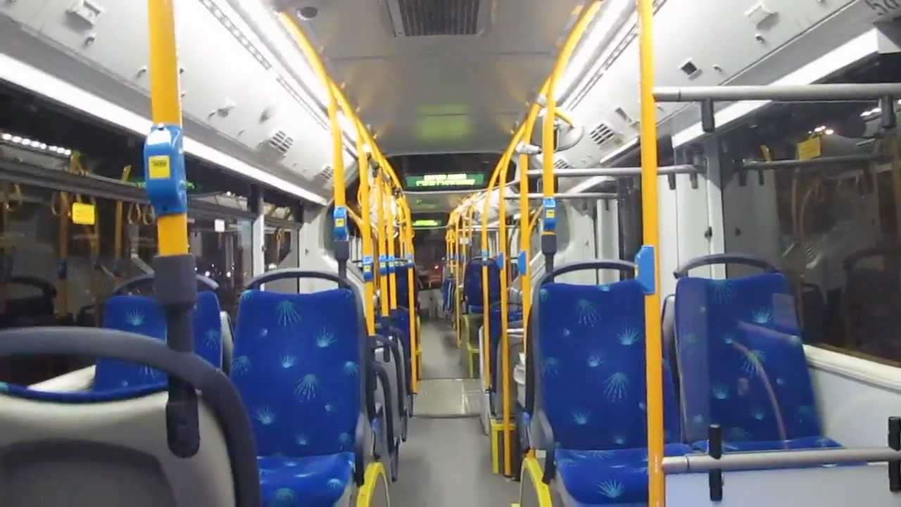 MAN NG363F BRT #56705 bus ride from Israel