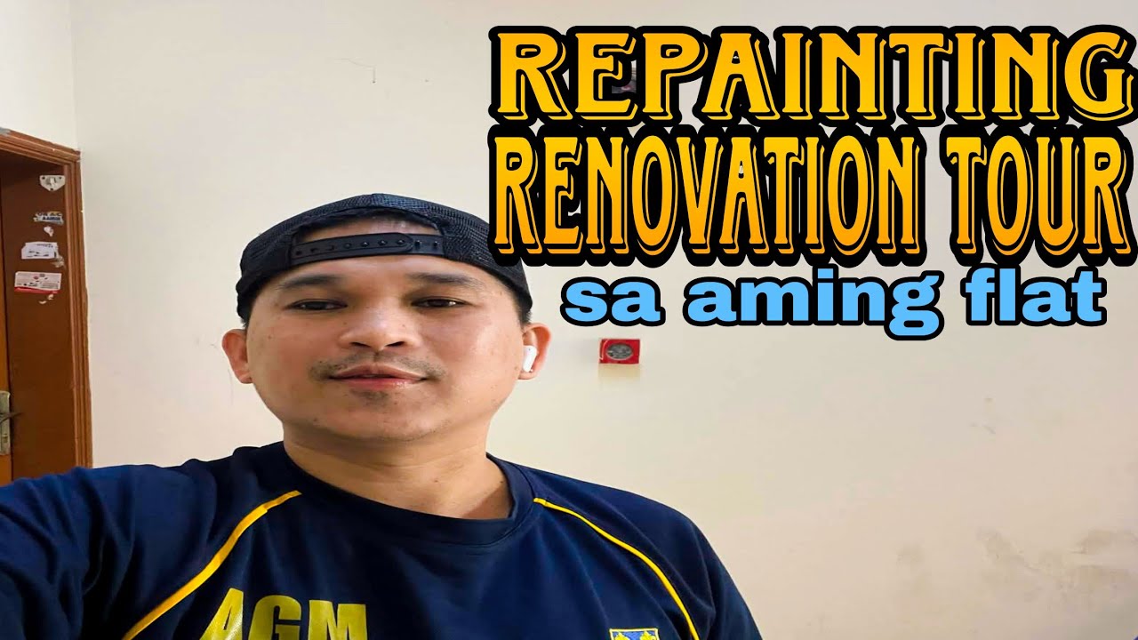 FLAT RENOVATION TOUR BEFORE GOING TO WORK | MAGANDA AT MALINIS NA #renovation #flat  #room