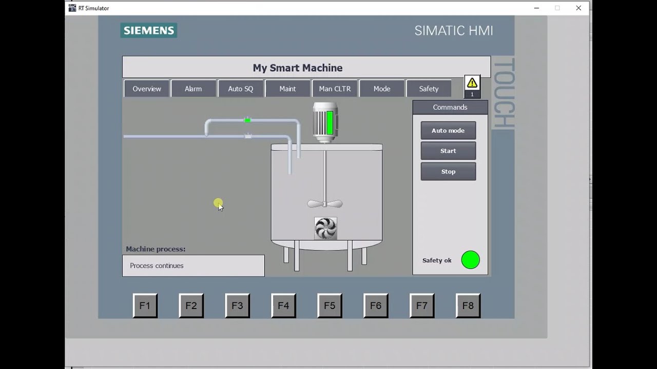 TIA Portal Tutorial | Smart Machine | HMI Design: Visualization, Global Tag Integration | Part 7