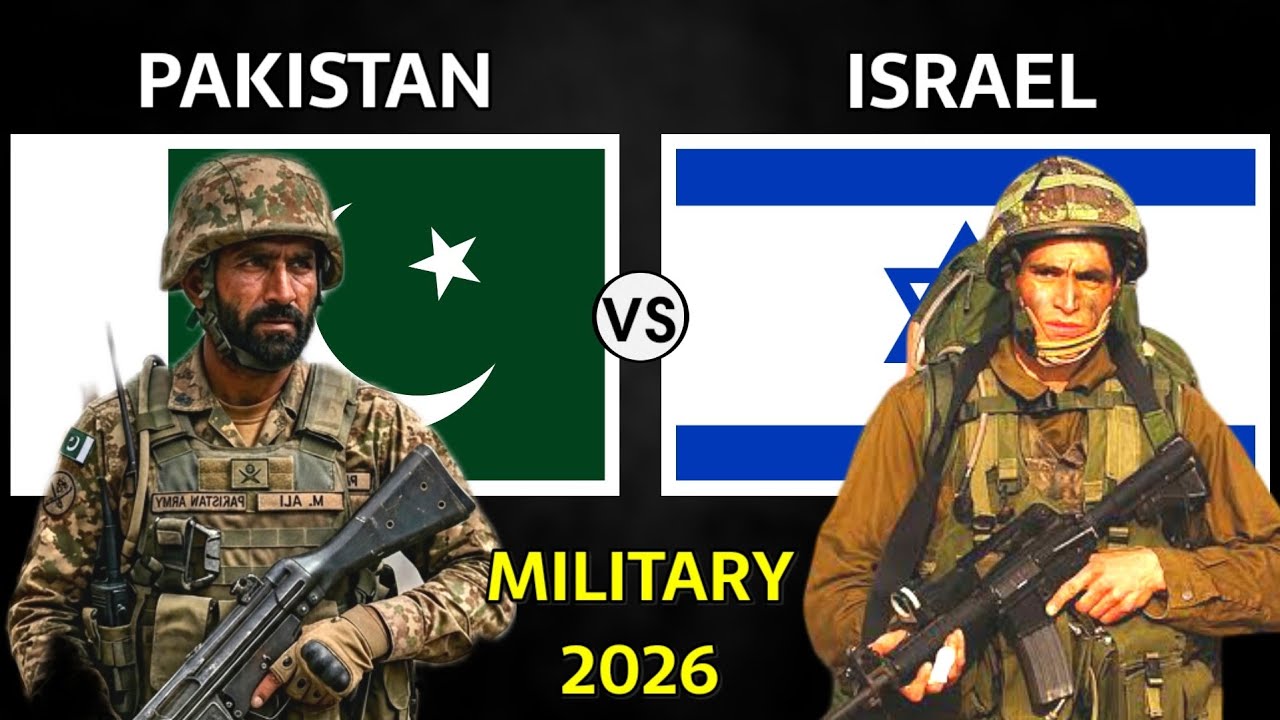Pakistan vs Israel Military Power Comparison 2026