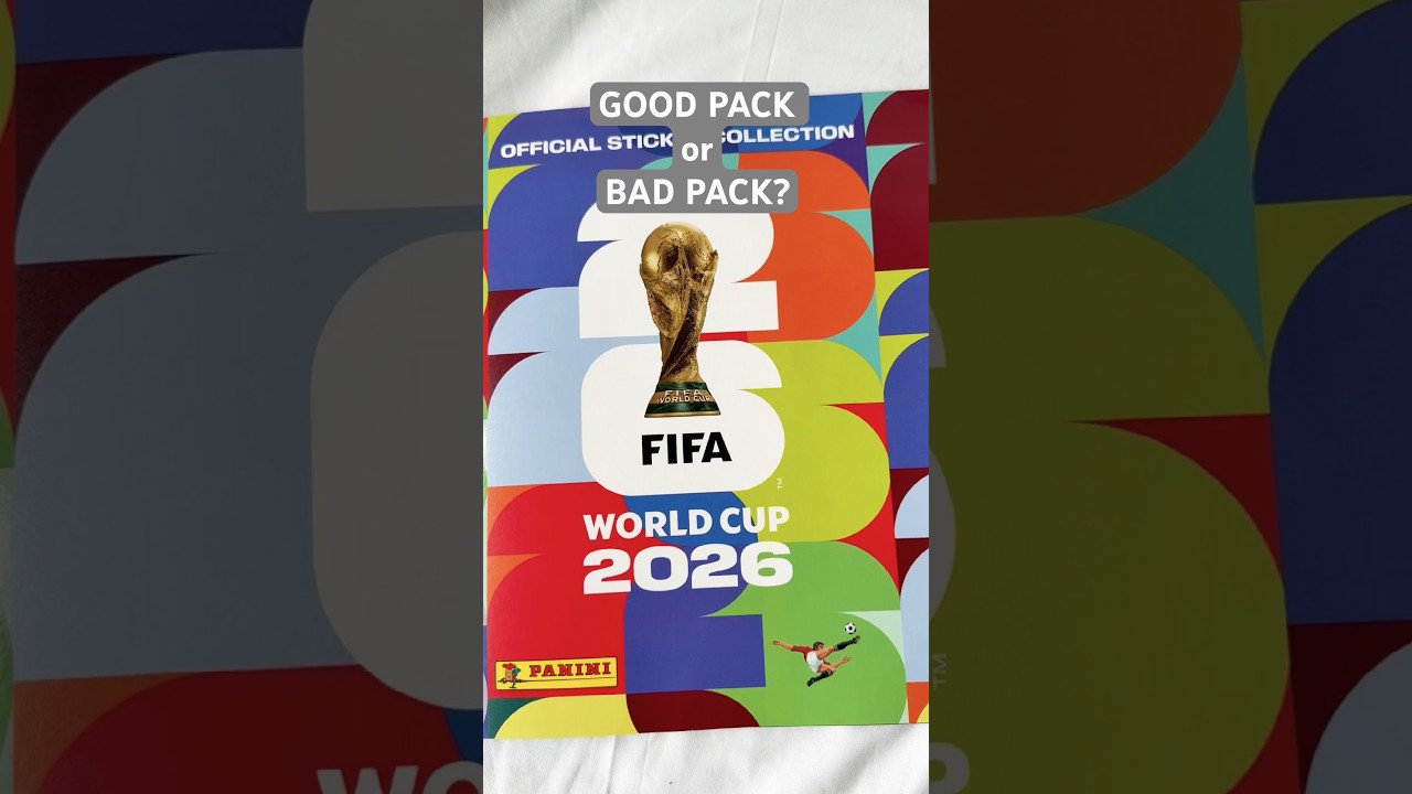 🔥 FIFA World Cup 2026 Panini Stickers Unboxing #shorts #fifa2026 #worldcup #panini #fifaworldcup