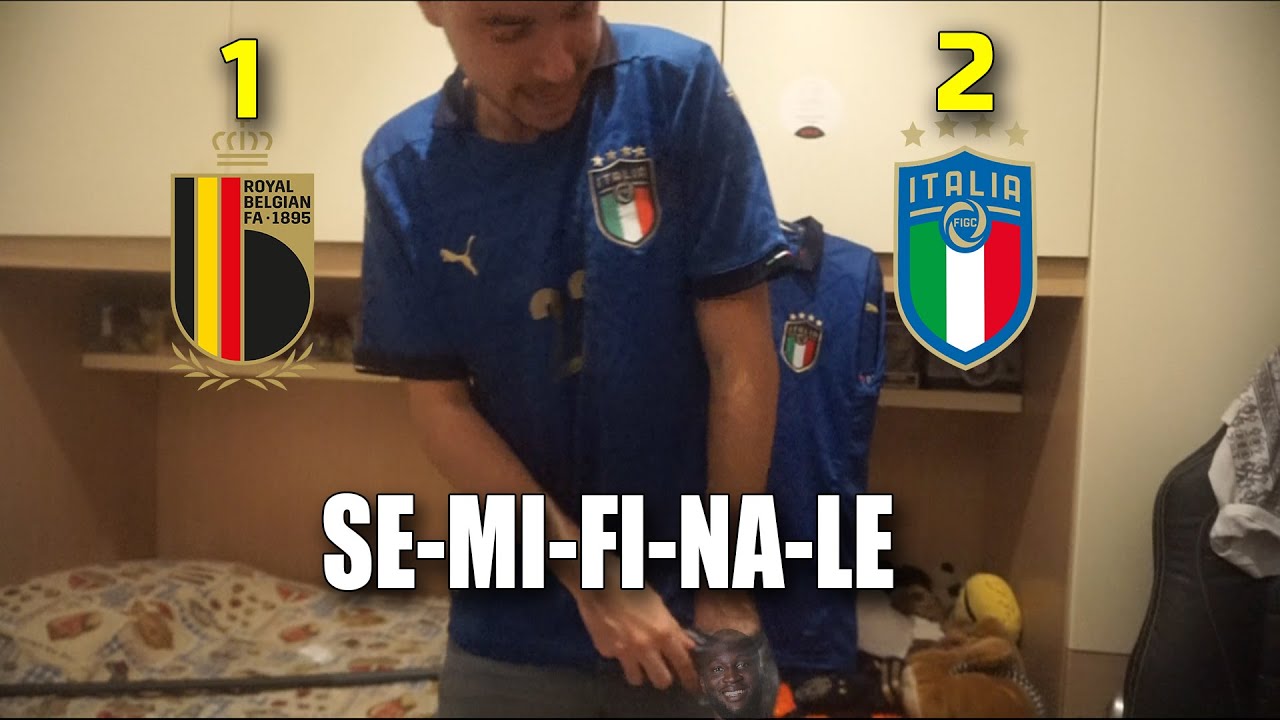 DOV'È?????? DOVE L'HAI LASCIATO LUKAKU???? CHIELLINI DIMMI DOV'È???? Belgio Italia 1-2