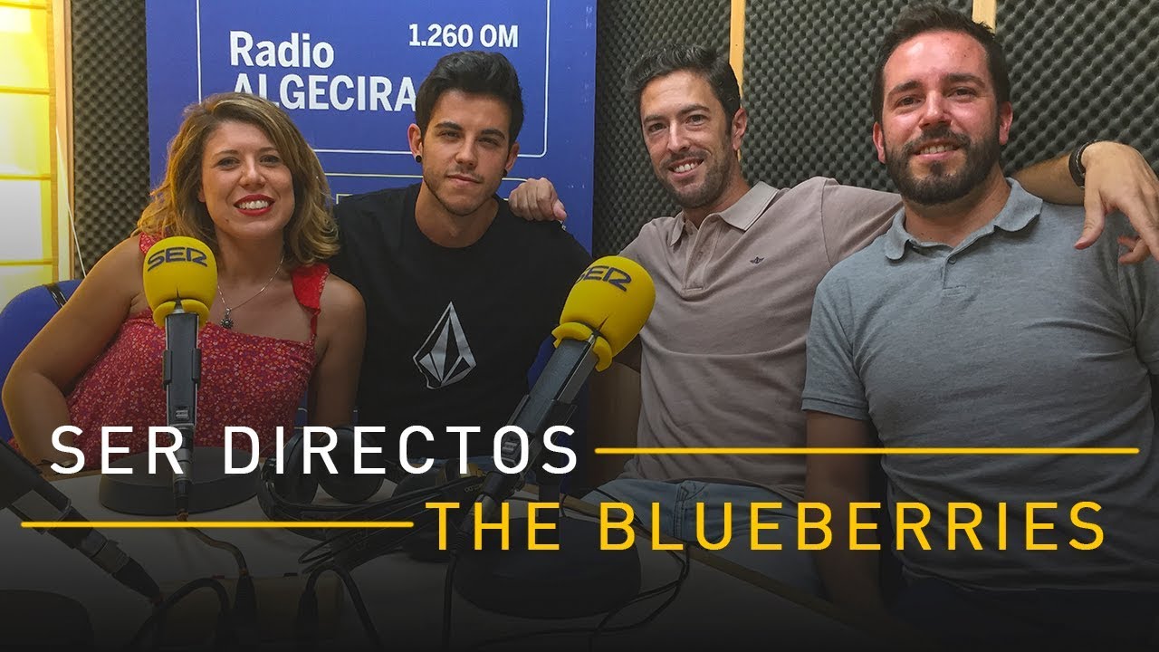 SER Directos con The Blueberries en Radio Algeciras