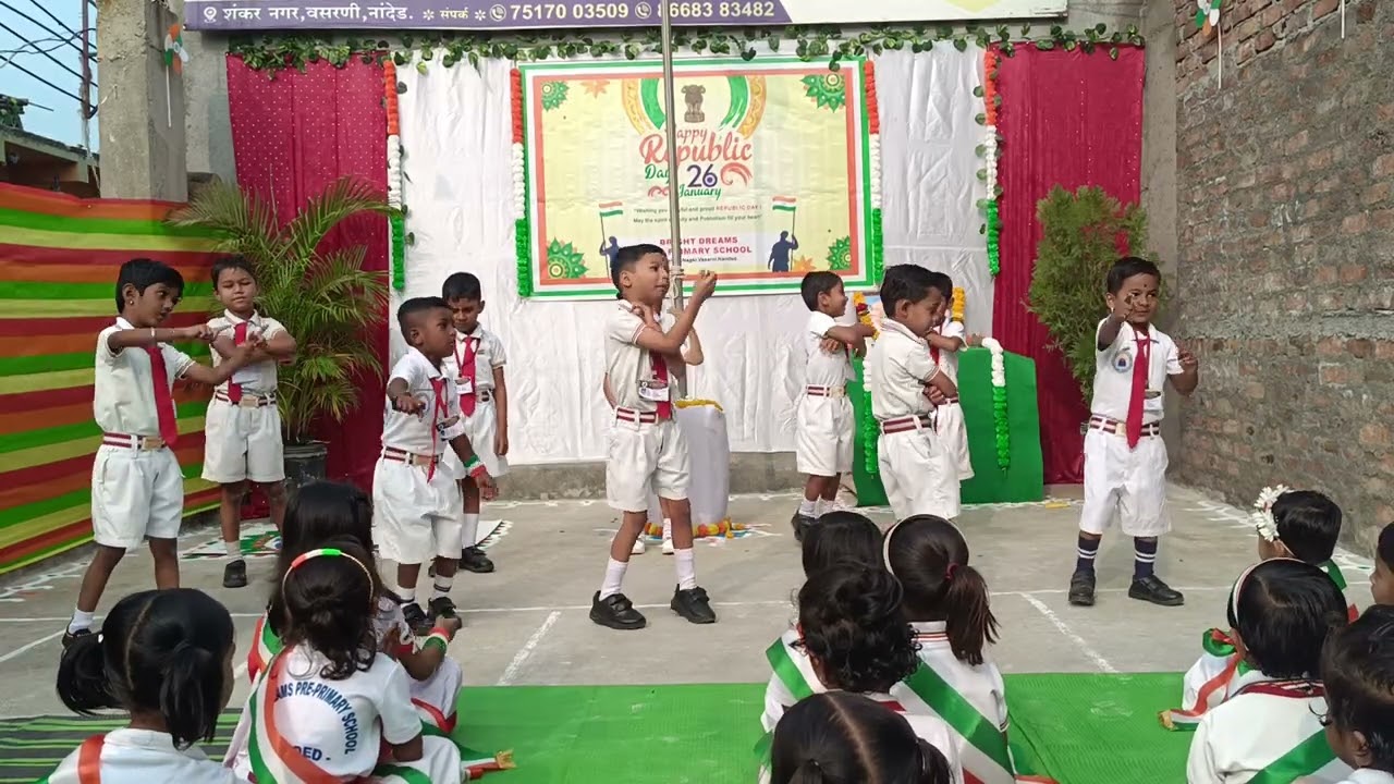Jalwa Jalwa Dance Performance | Republic Day 2026 | Bright Dreams Pre Primary School Nanded