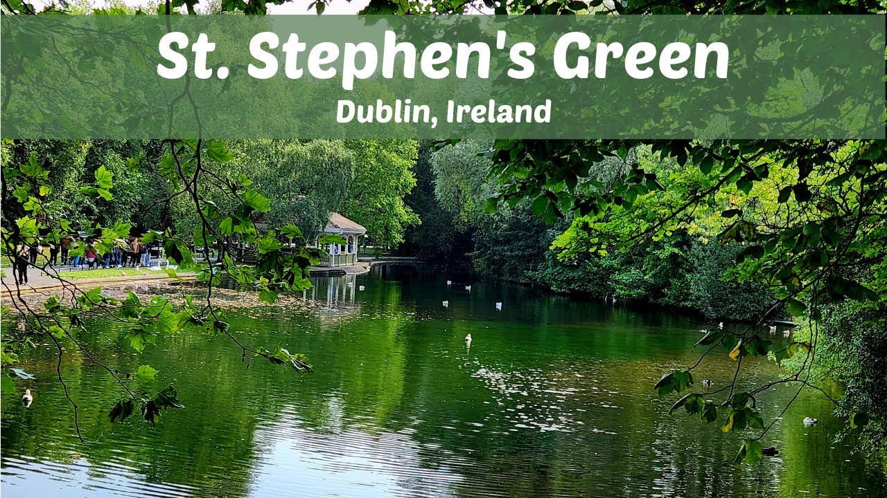 St Stephens Green Dublin Ireland