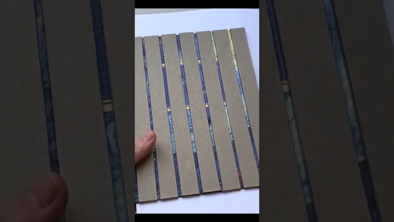DIY Notepad Decor Idea from cardboard | Diy Notebook Cover