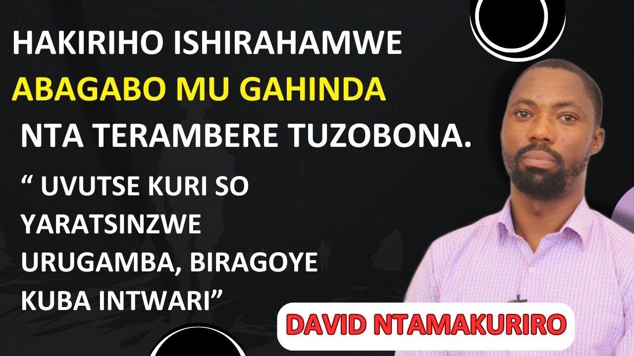 Hakiriho ishirahamwe abagabo mu gahinda  nta terambere tuzobona.