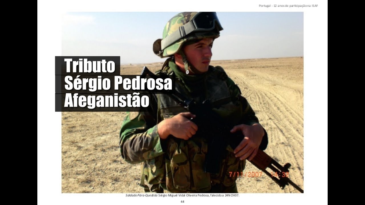 Tributo Pára-quedista Sérgio Pedrosa / Afeganistão