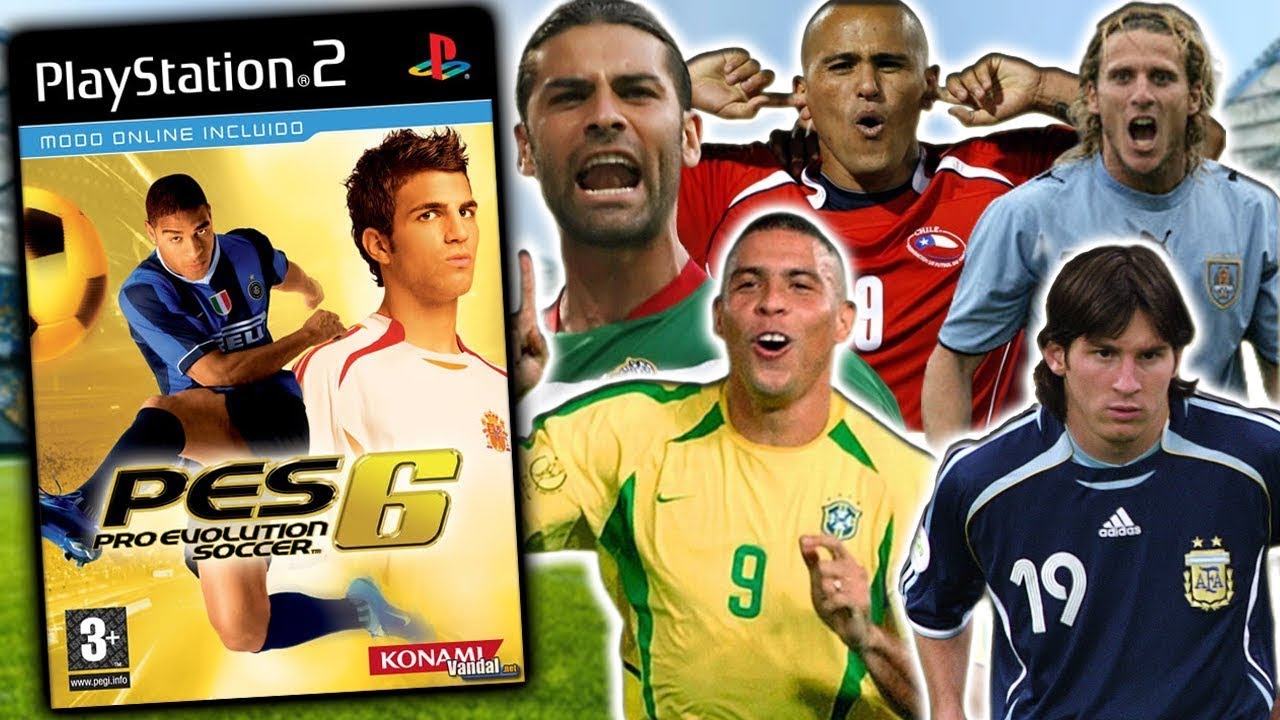 Pro evolution soccer 6 Modo online  #shorts