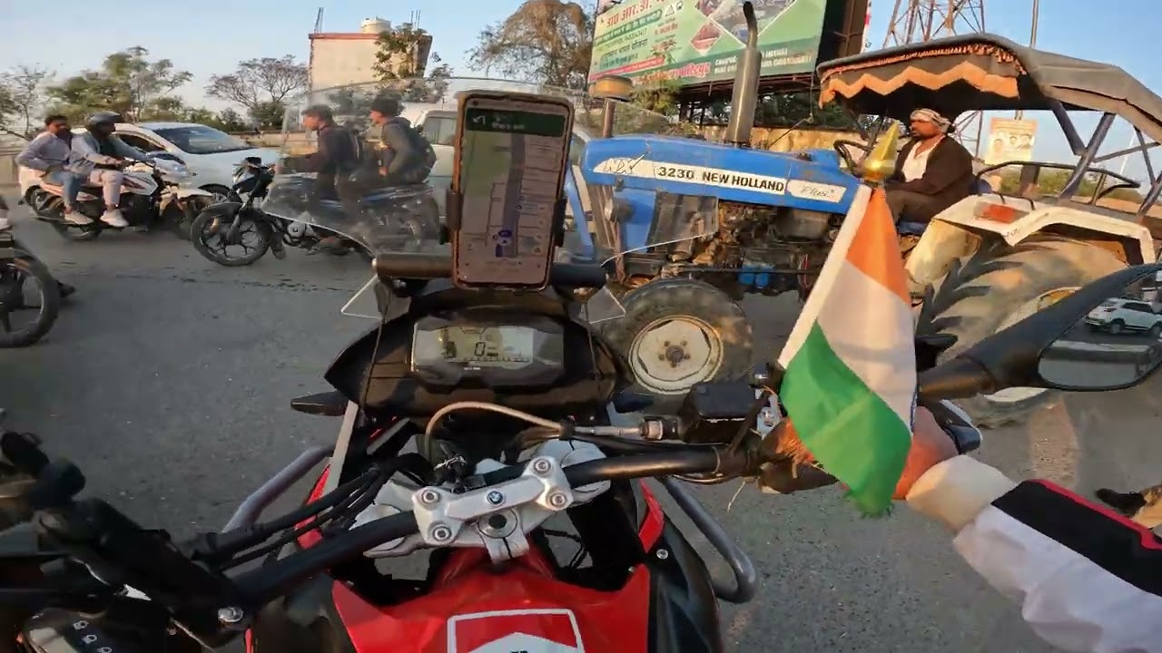 Returning to Home from Kaimur (Bihar ) || BMW G310GS || visit Must Now 